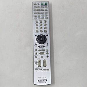 GENUINE SONY RM-AAP008 OEM AV SYSTEM HOME THEATER REMOTE CONTROL TESTED WORKS